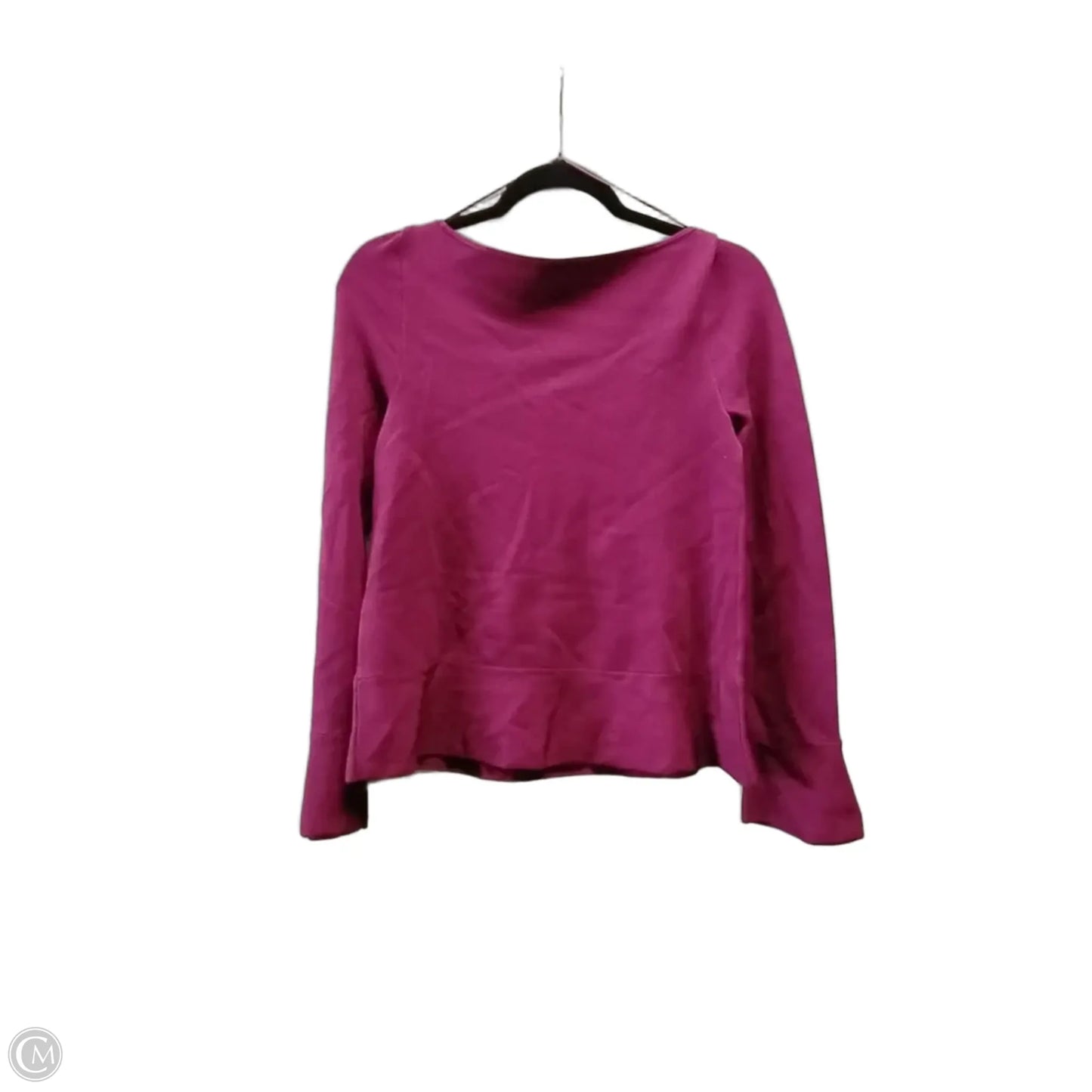 Top Long Sleeve By Ann Taylor In Purple, Size: Xs