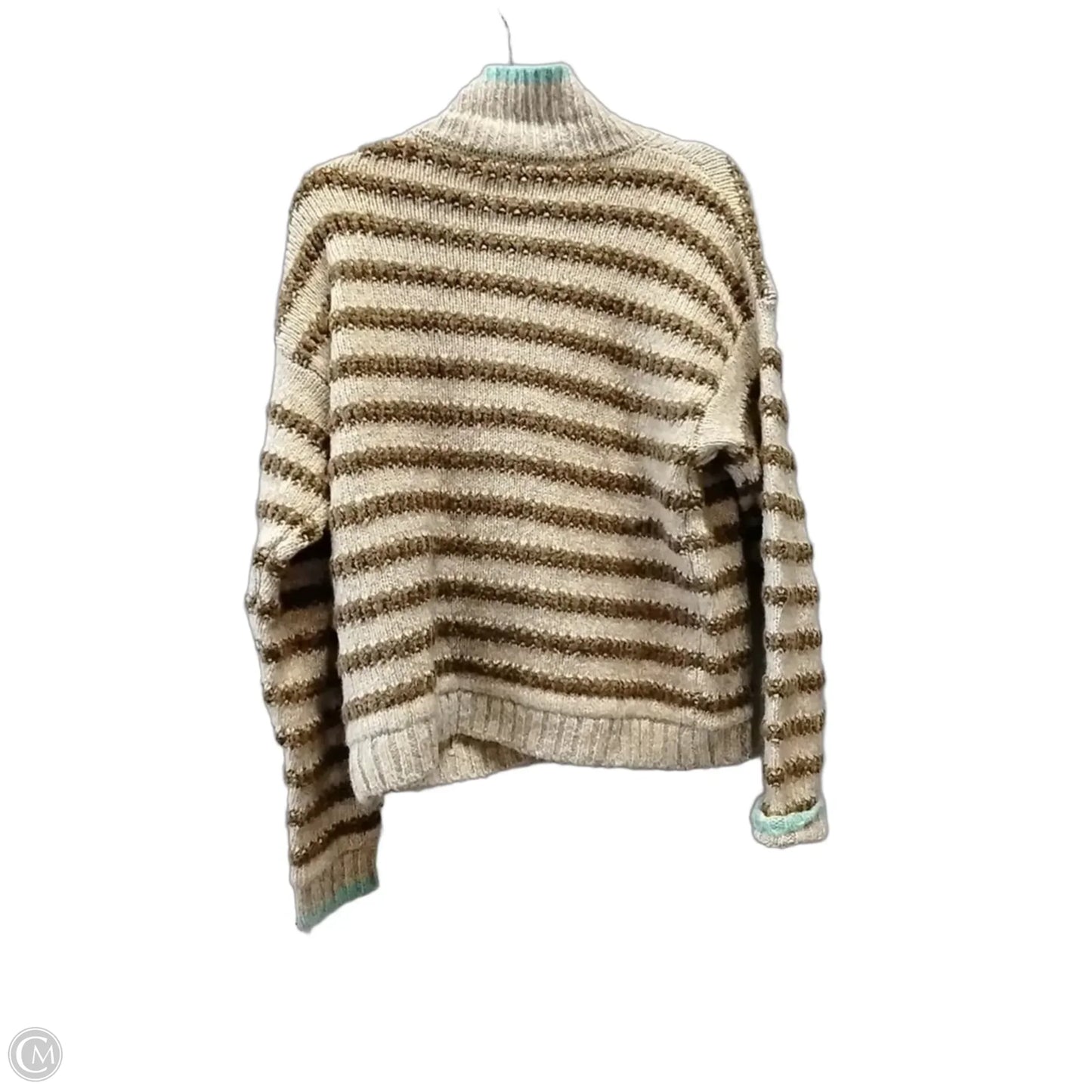 Cardigan By Staccato In Striped Pattern, Size: M