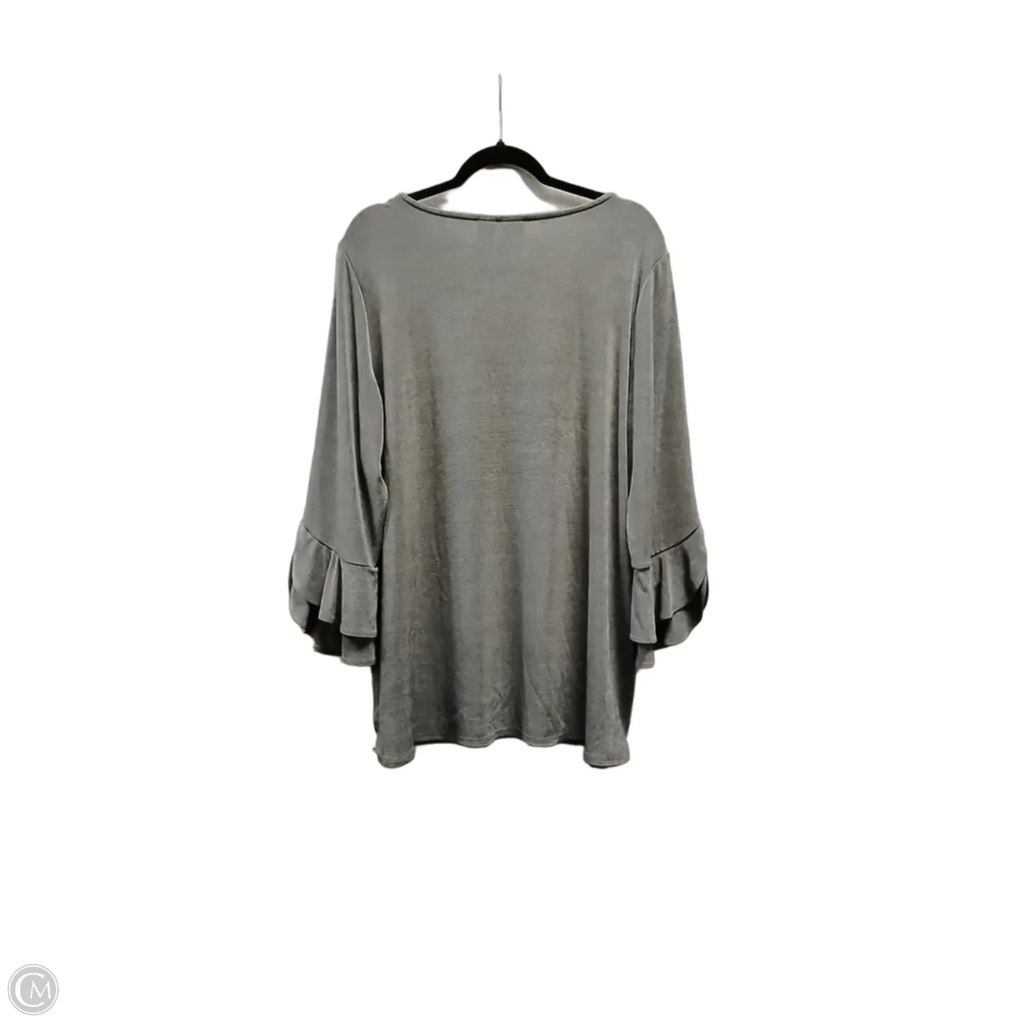 Top Long Sleeve By Chicos In Black, Size: Xl