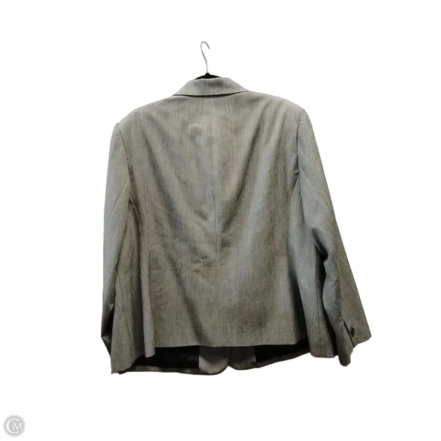 Blazer By Rafaella In Grey, Size: 3x