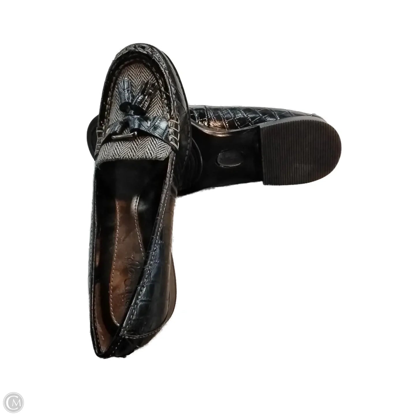 Shoes Flats By Clothes Mentor In Black, Size: 6