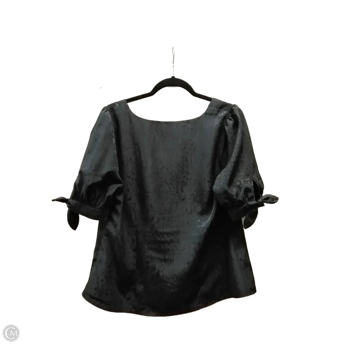 Top Short Sleeve By Modcloth In Black, Size: L