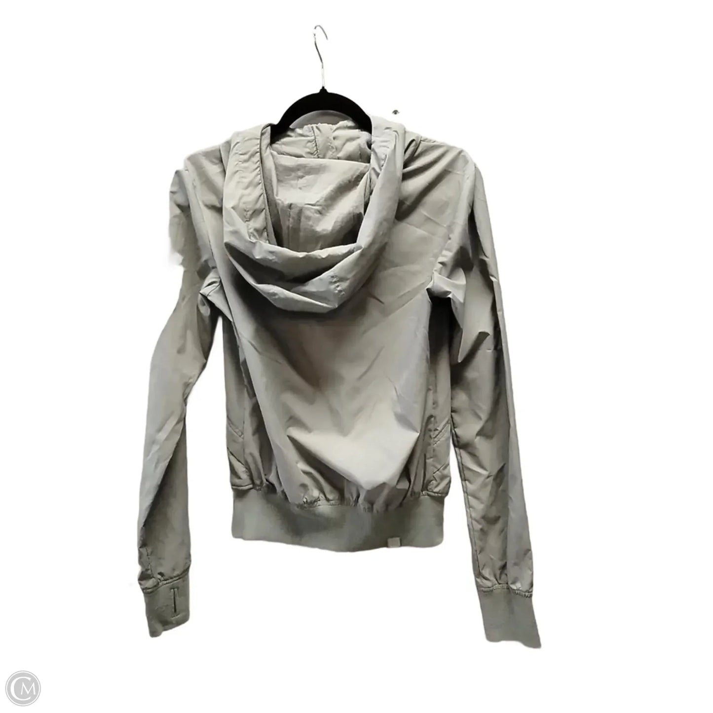 Jacket Windbreaker By Clothes Mentor In Green, Size: Xs