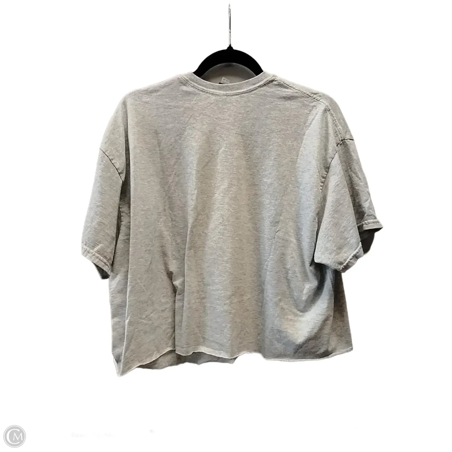 Top Short Sleeve By Gildan In Grey, Size: Xl