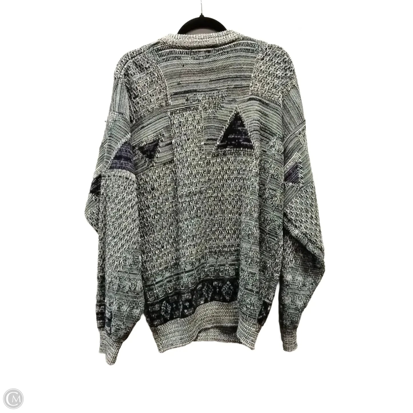 Cardigan By Clothes Mentor In Blue, Size: Xl