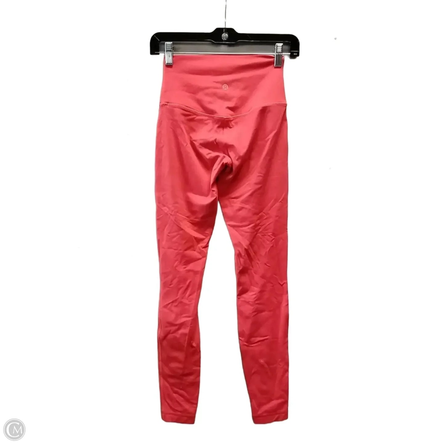 Athletic Leggings By Lululemon In Red, Size: 8