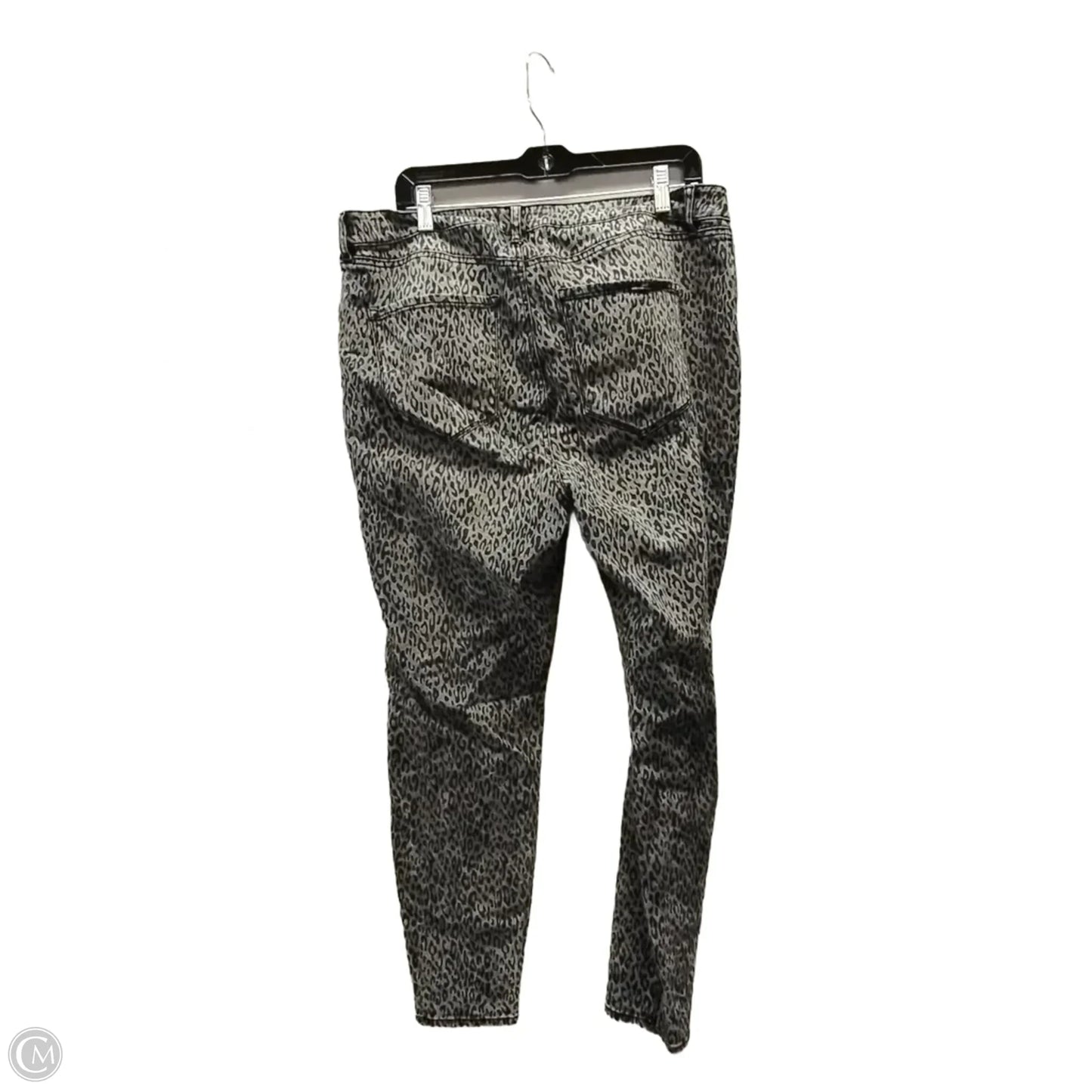 Jeans Skinny By Refuge In Animal Print, Size: 18