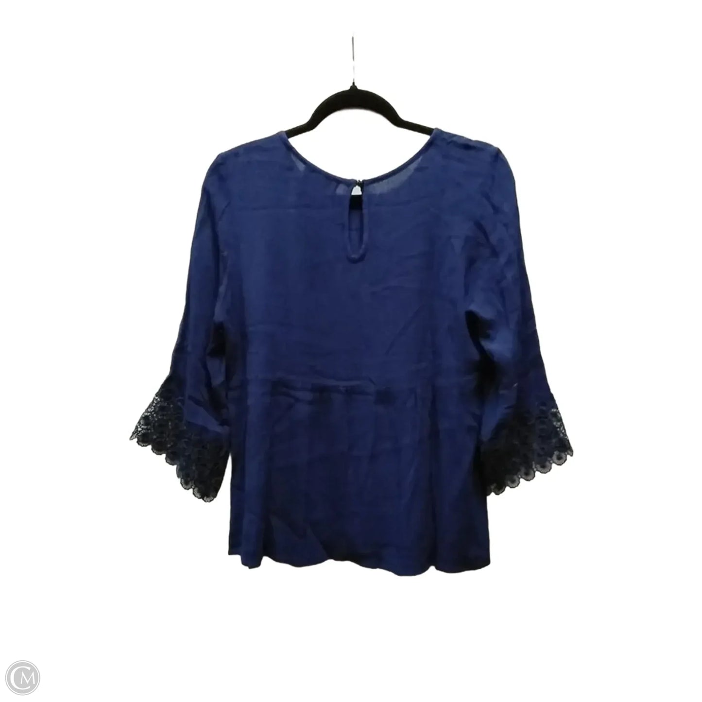 Top Long Sleeve By Clothes Mentor In Blue, Size: L