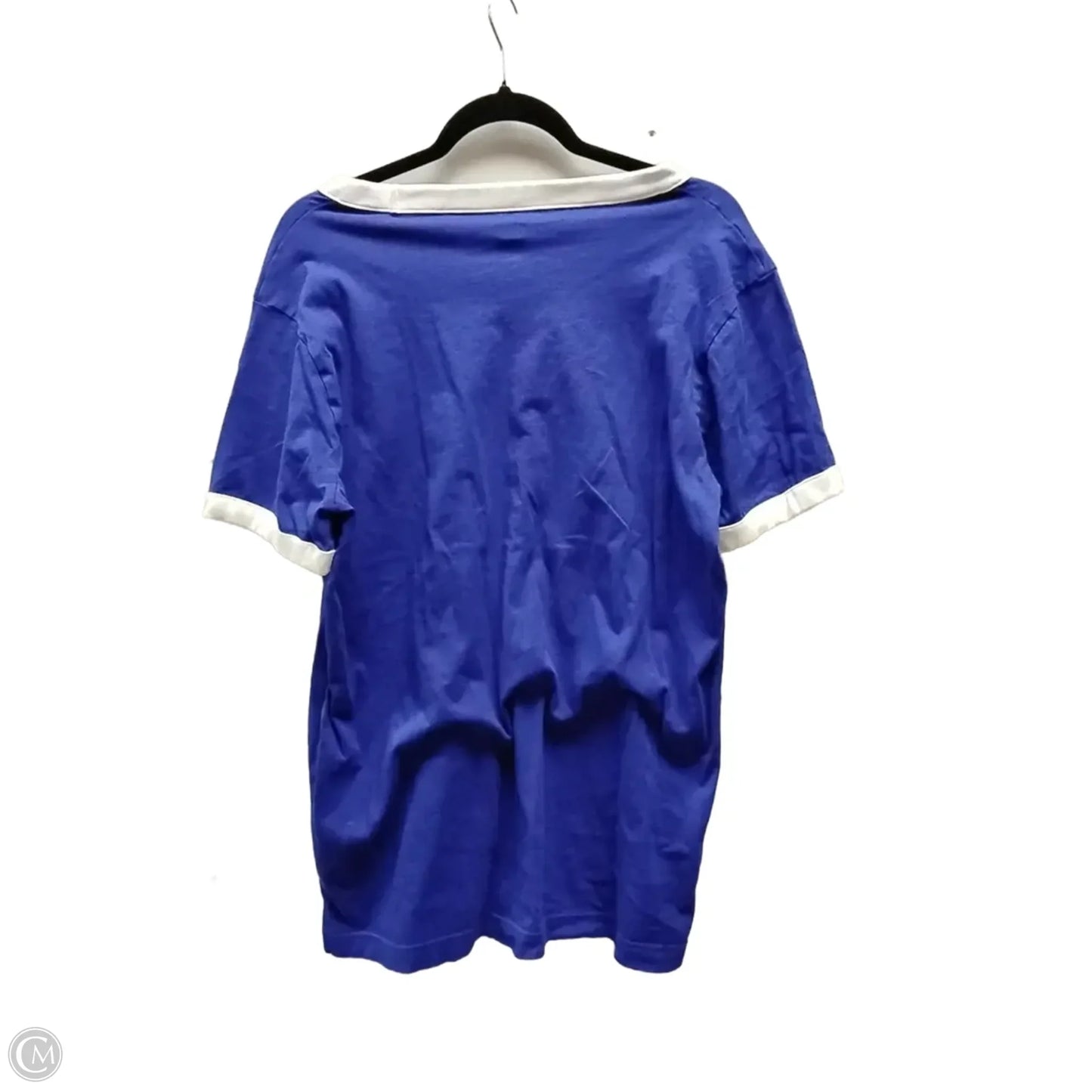 Top Short Sleeve By Pink In Purple, Size: L