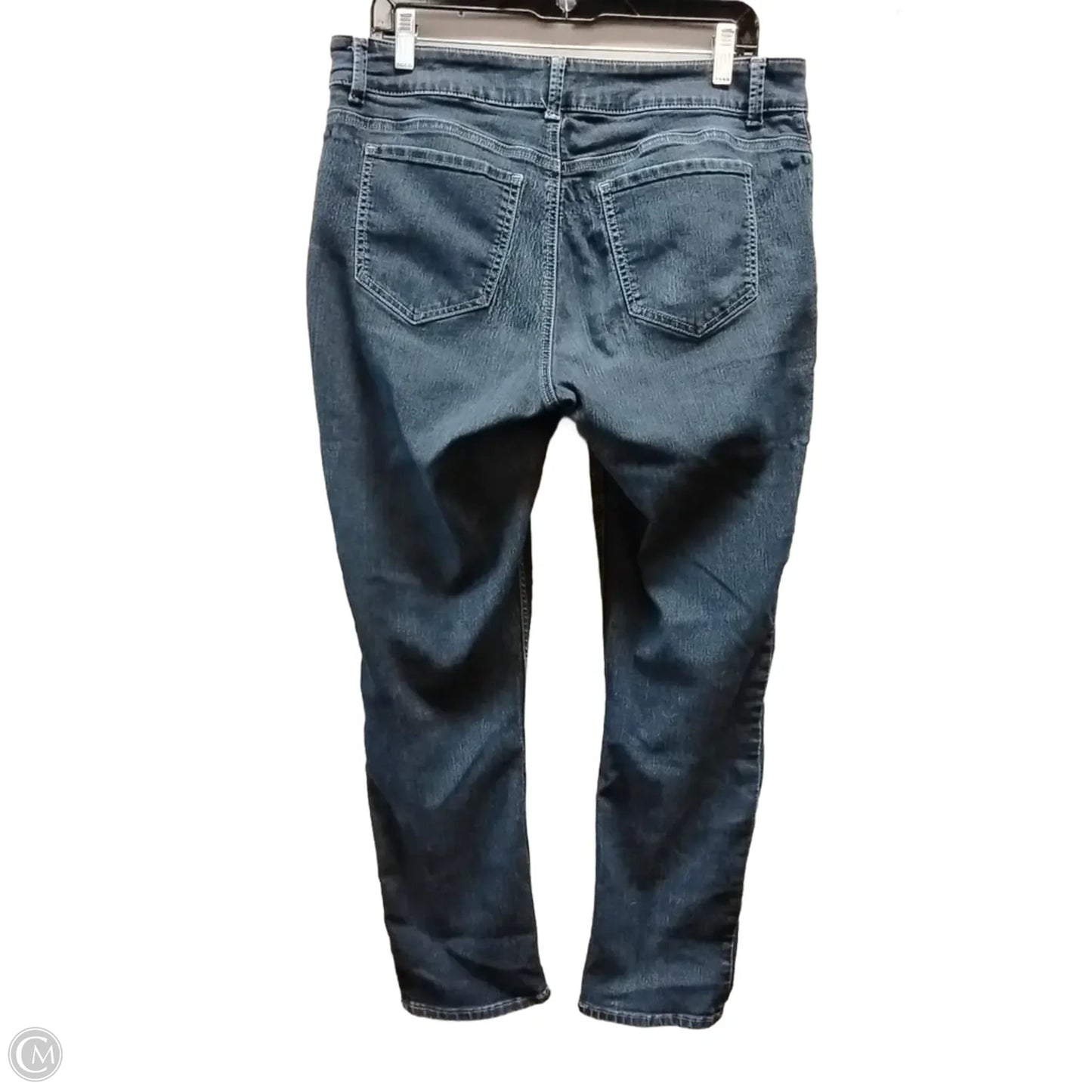 Jeans Skinny By Riders In Blue Denim, Size: 14p