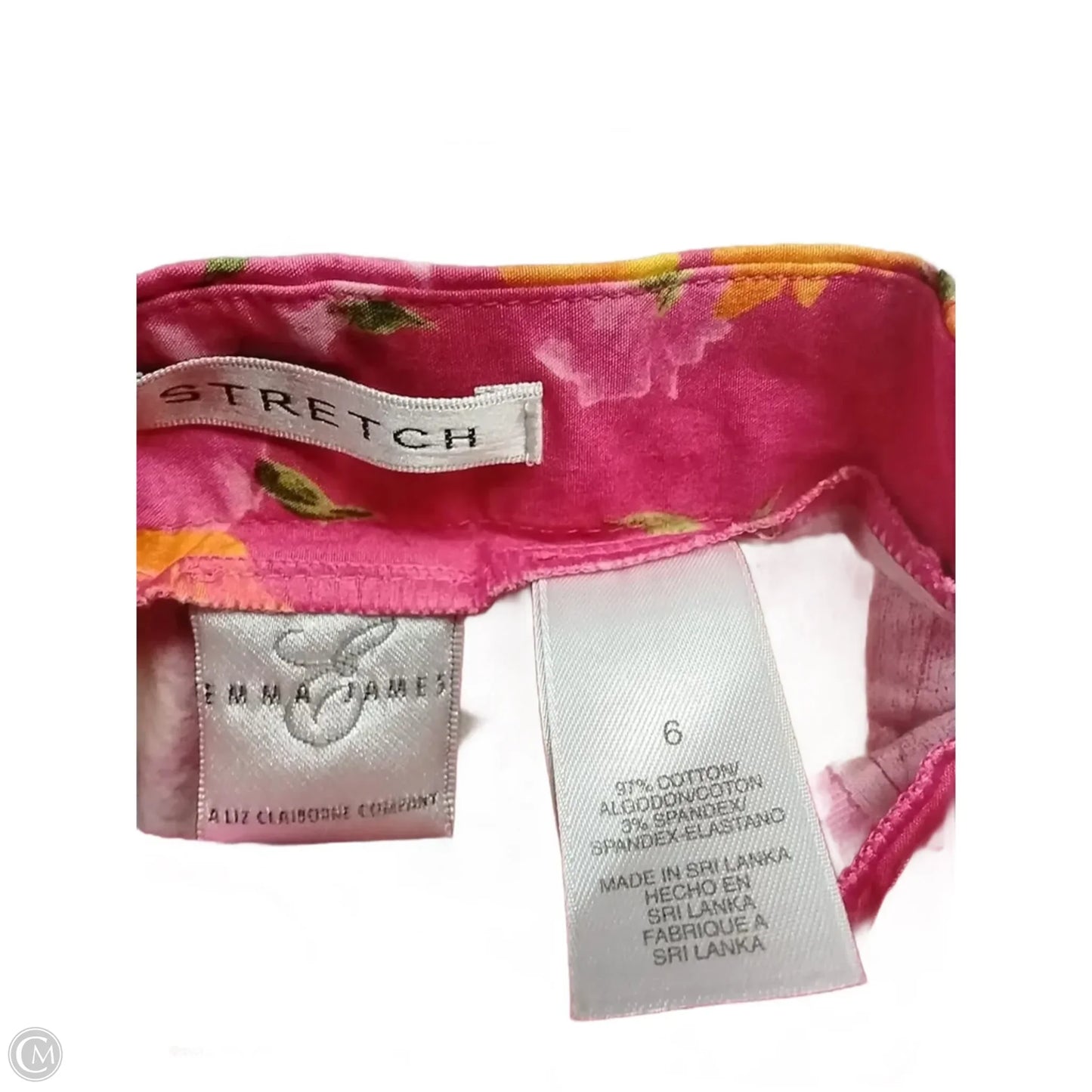 Pants Cropped By Emma James In Pink, Size: 6