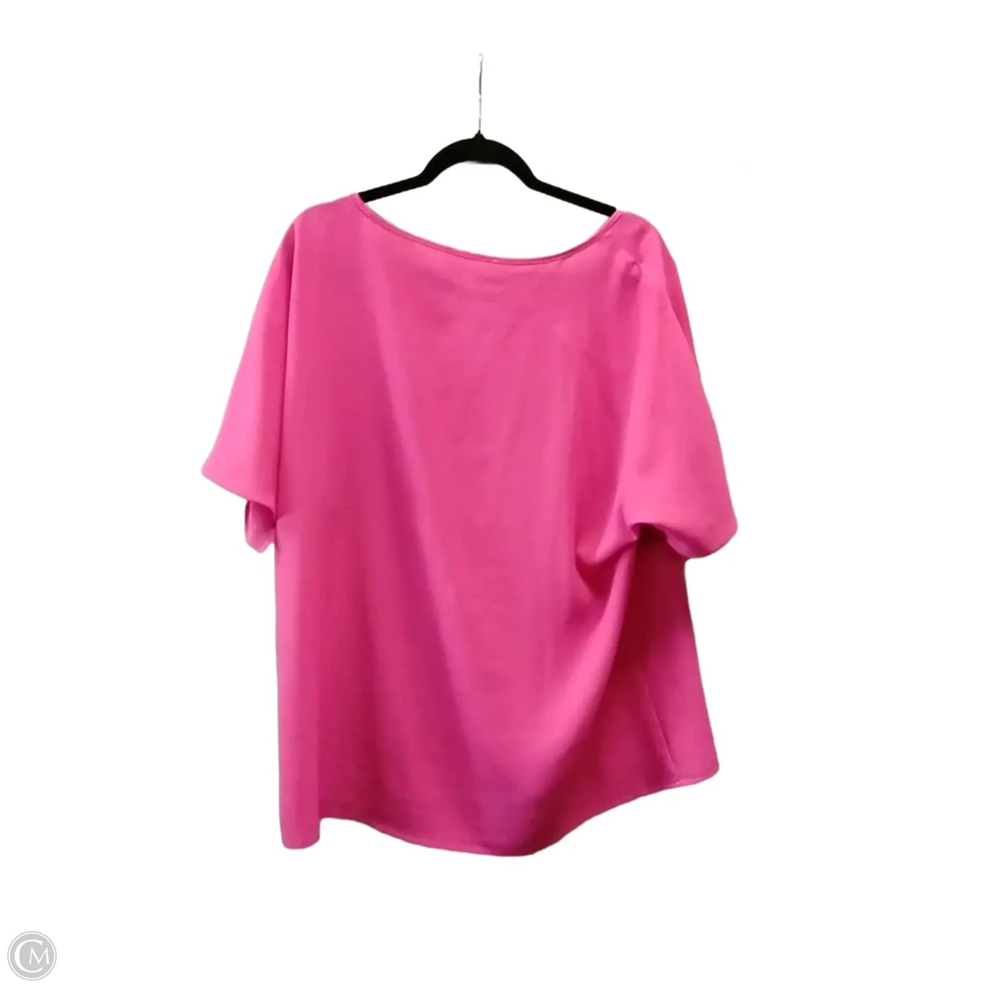 Top Short Sleeve By Michael By Michael Kors In Pink, Size: L
