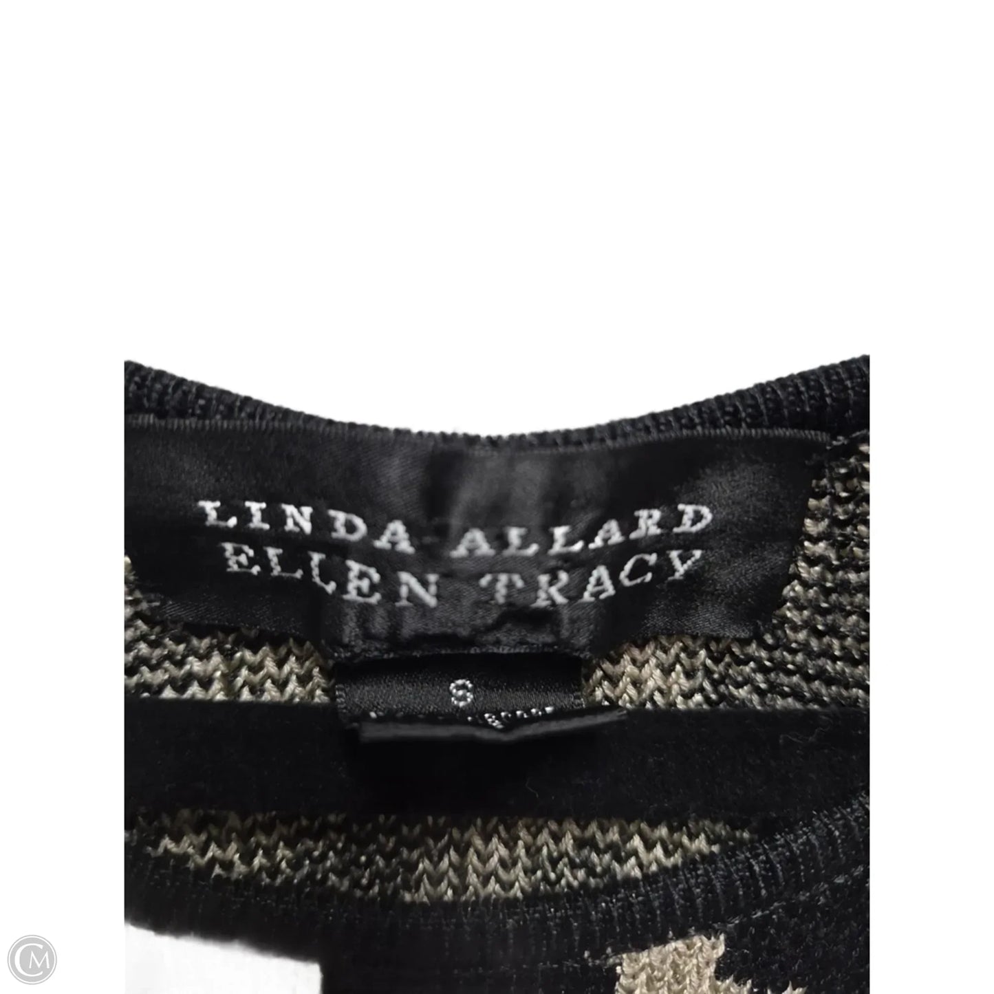 Top Sleeveless By Linda Allard In Zebra Print, Size: S