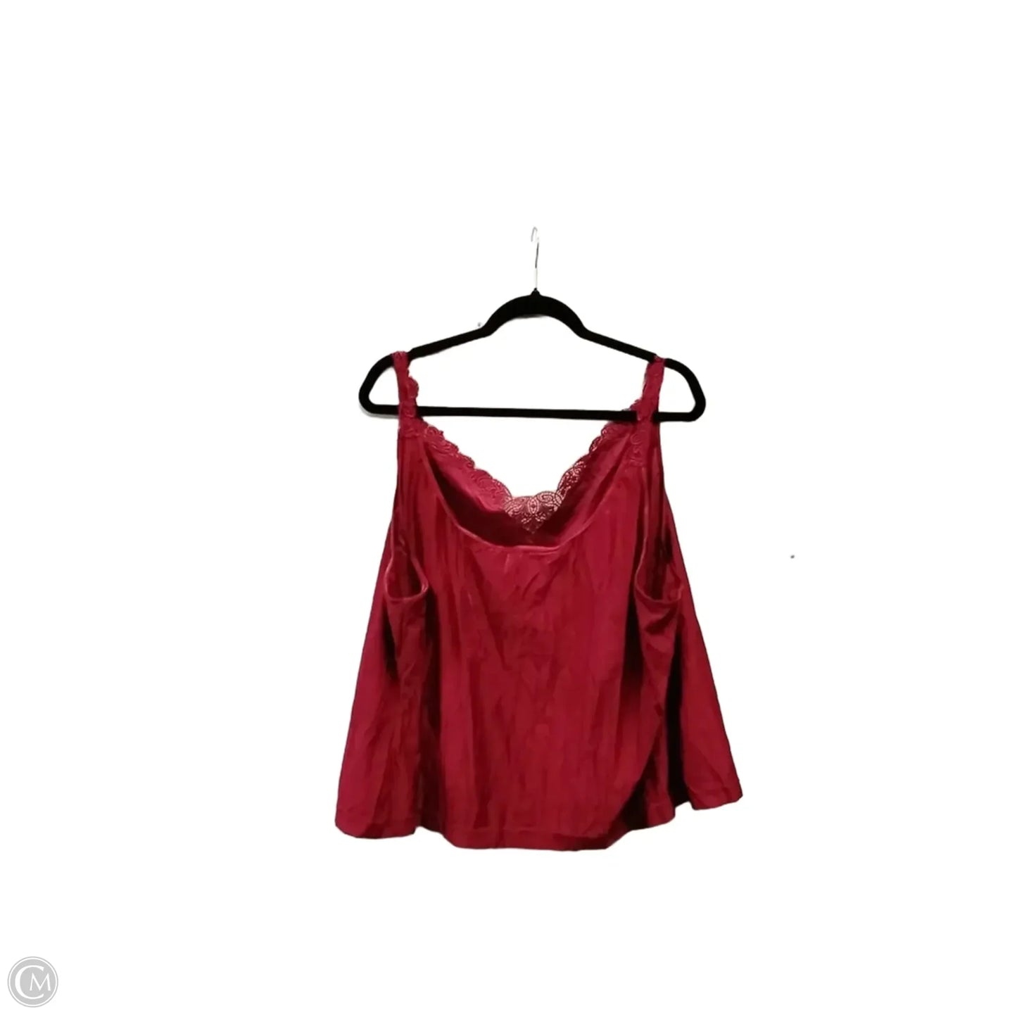 Tank Top By Cato In Red, Size: 2x