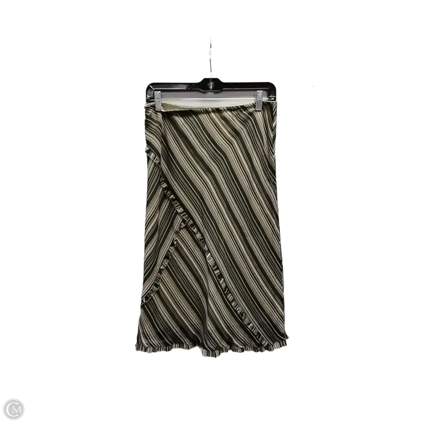Skirt Maxi By Max Studio In Striped Pattern, Size: S