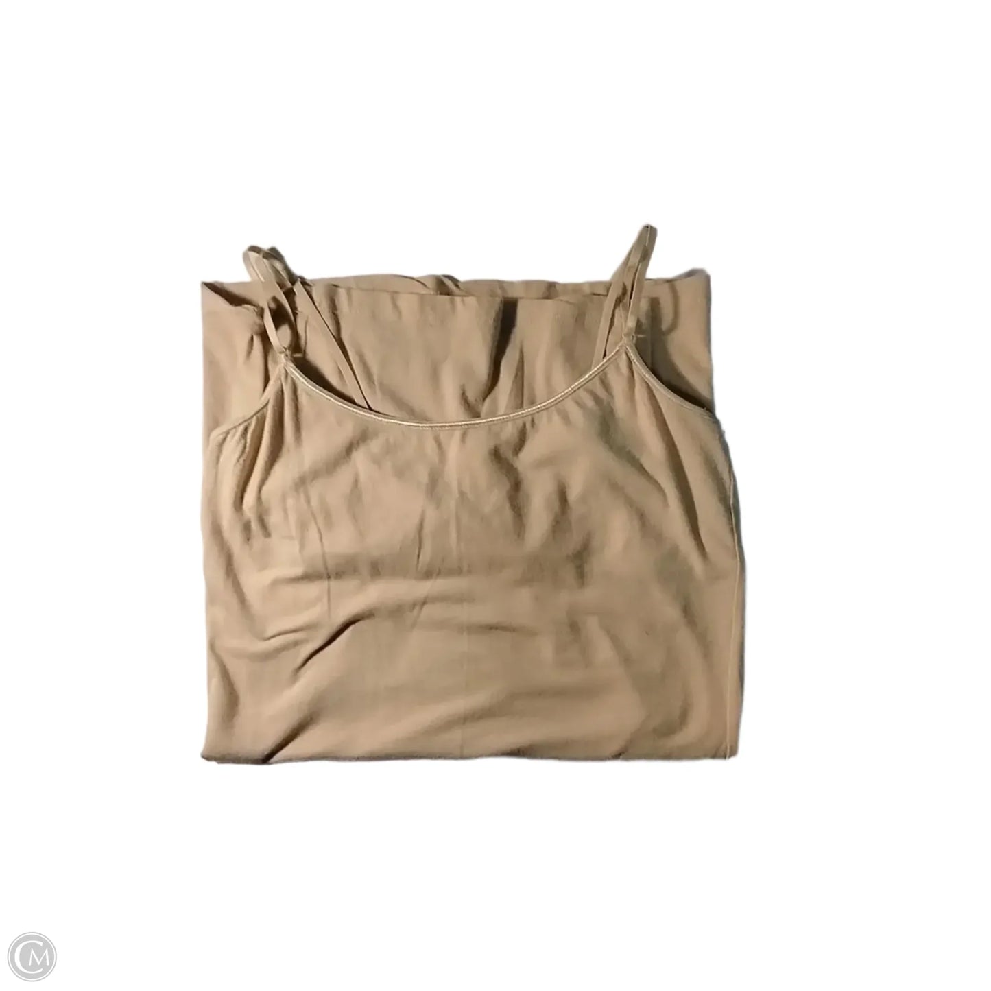 Top Cami By Cme In Beige, Size: L