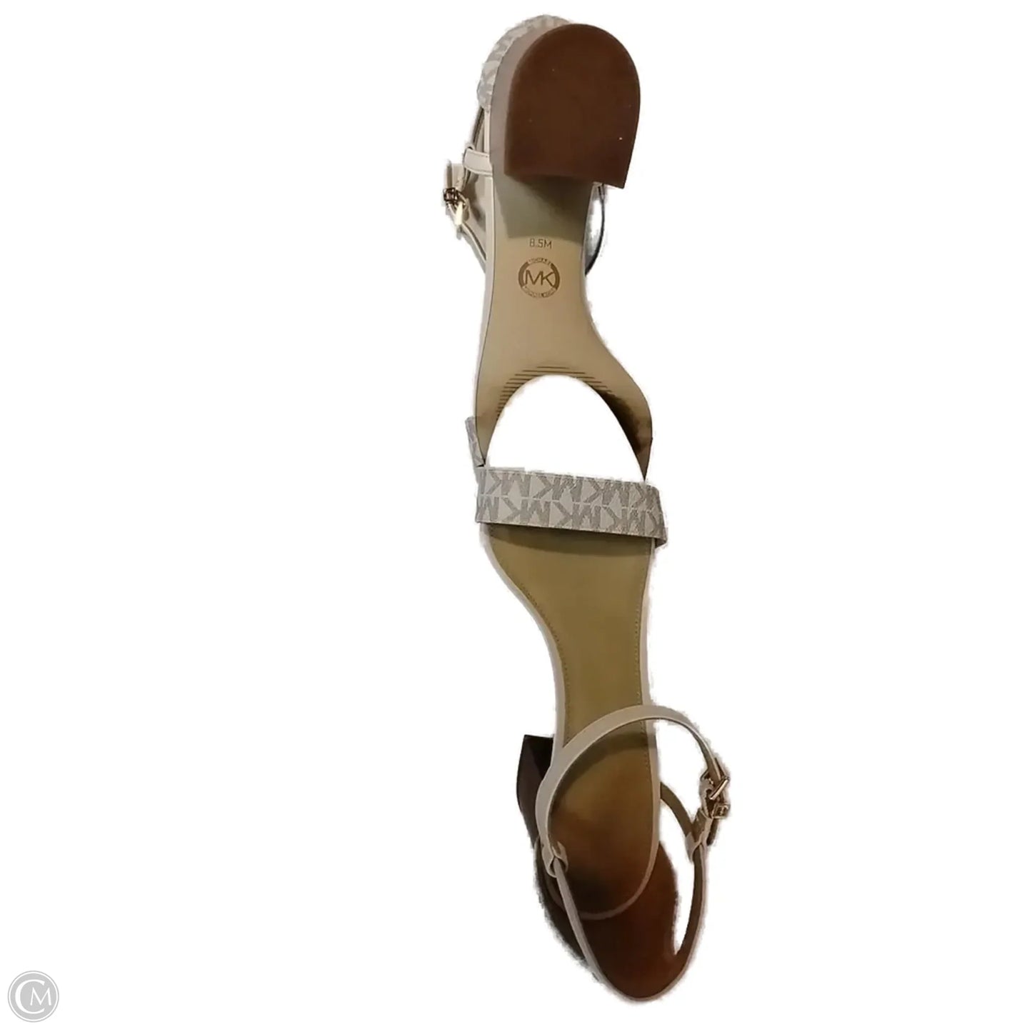 Shoes Designer By Michael Kors In White, Size: 8.5