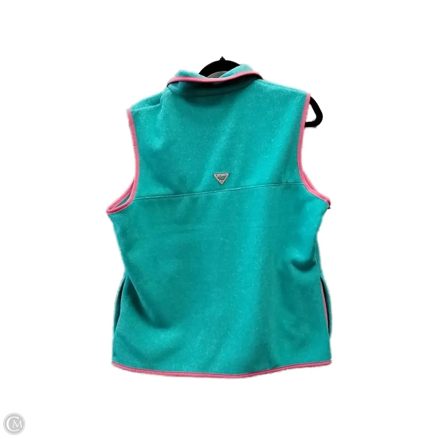 Vest Fleece By Columbia In Teal, Size: Xl