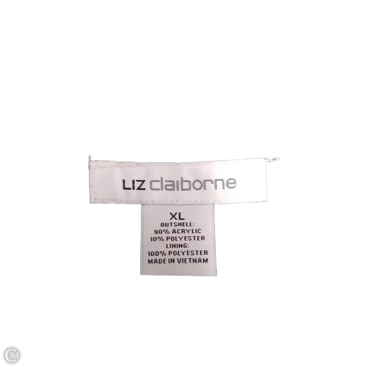 Coat Other By Liz Claiborne In Black, Size: Xl