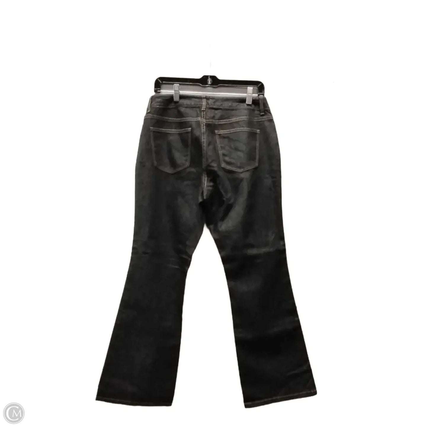 Jeans Boot Cut By Talbots In Black Denim, Size: 10