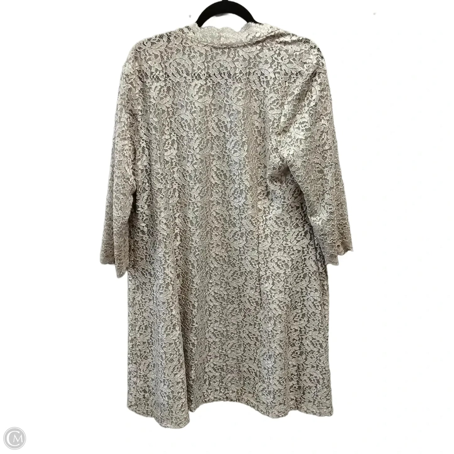 Dress Set 2pc By Alex Evenings In Gold, Size: 14