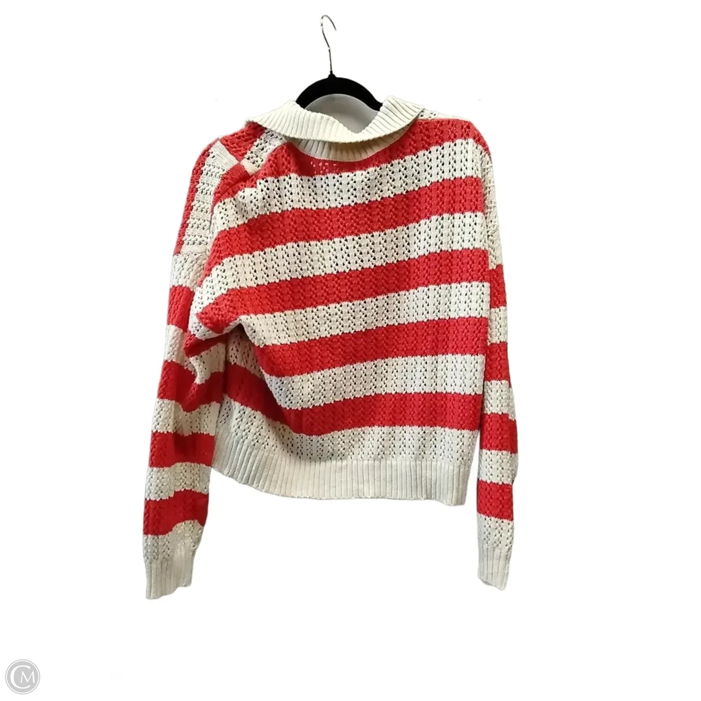 Sweater By A New Day In Striped Pattern, Size: L