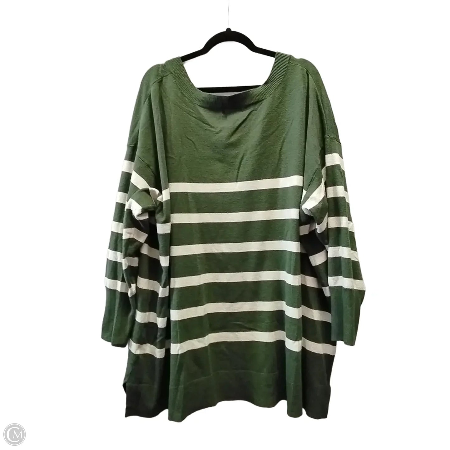 Sweater By Ava & Viv In Green, Size: 3x