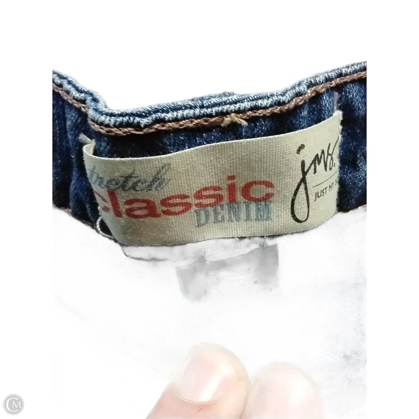 Jeans Straight By Clothes Mentor In Blue, Size: 22w