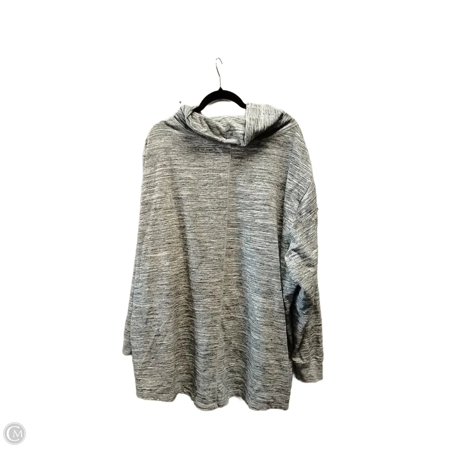 Sweatshirt Collar By Just My Size In Grey, Size: 5