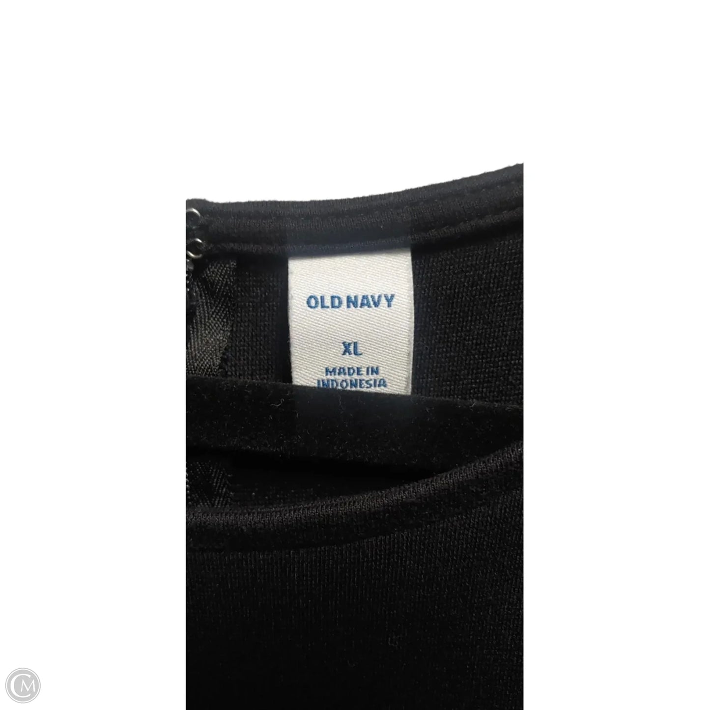 Dress Casual Midi By Old Navy In Black, Size: Xl