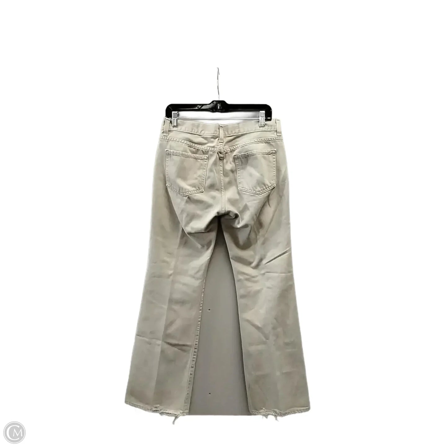 Jeans Straight By Gap In Tan Denim, Size: 10