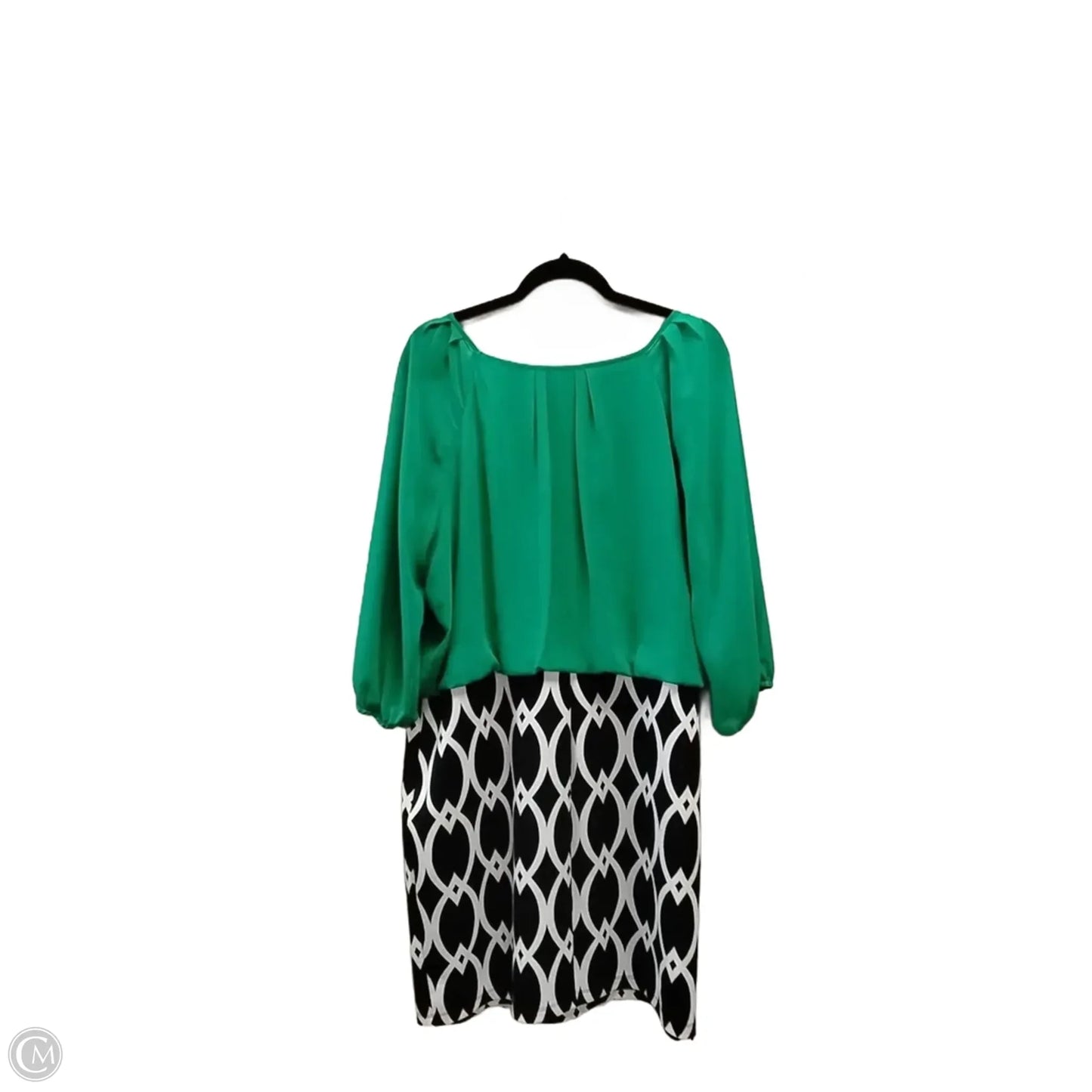 Dress Casual Midi By Enfocus In Green, Size: 20