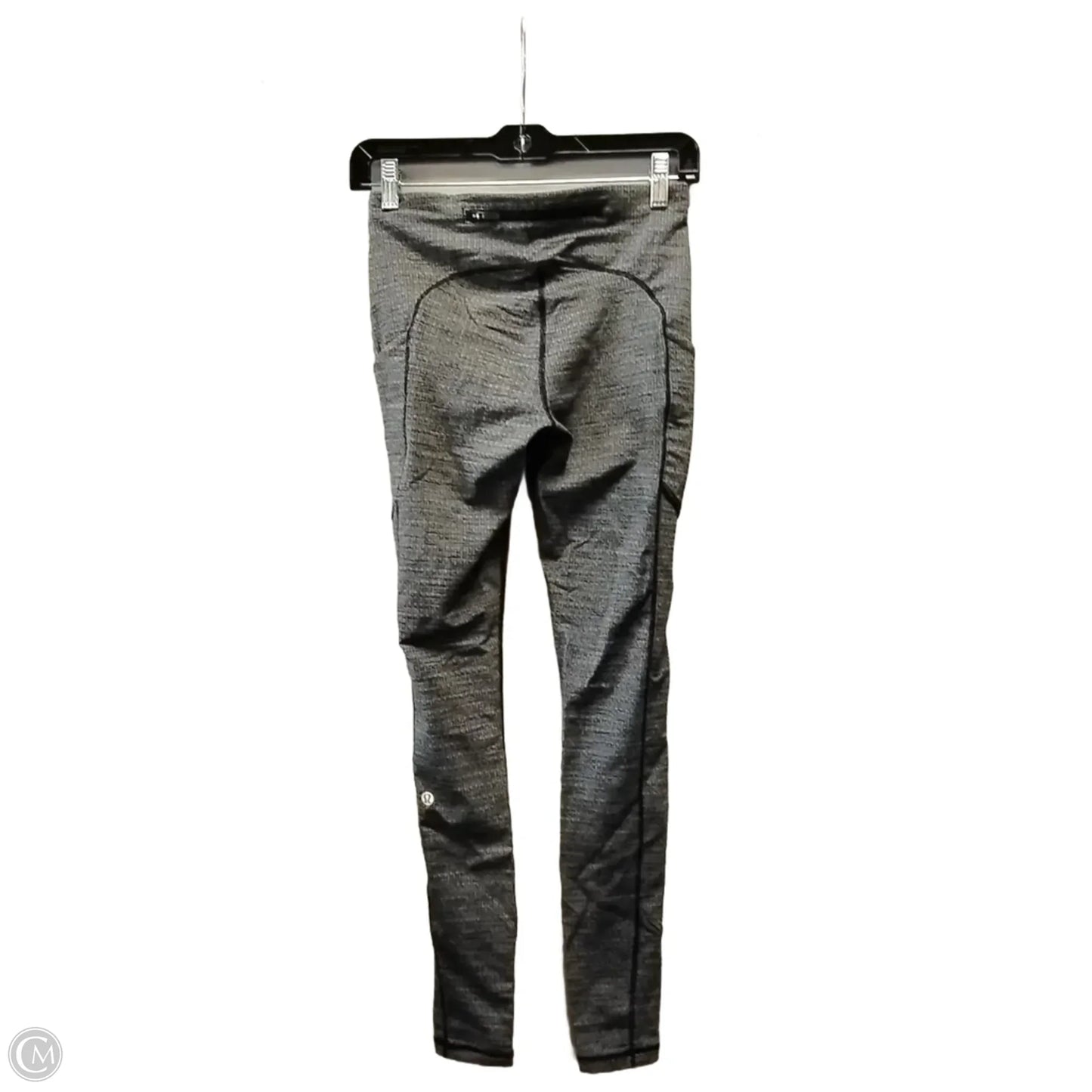 Athletic Leggings By Lululemon In Grey, Size: 6