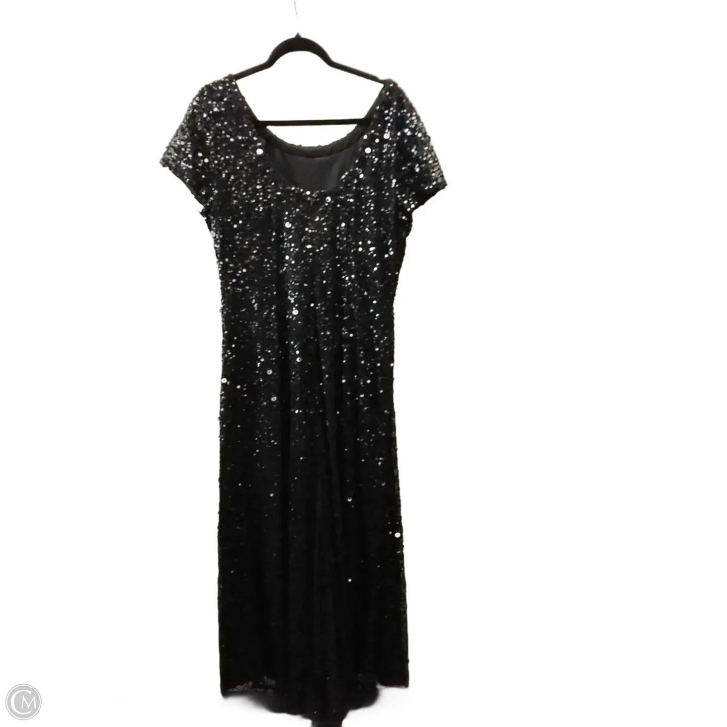 Dress Party Long By Adrianna Papell In Black, Size: 10