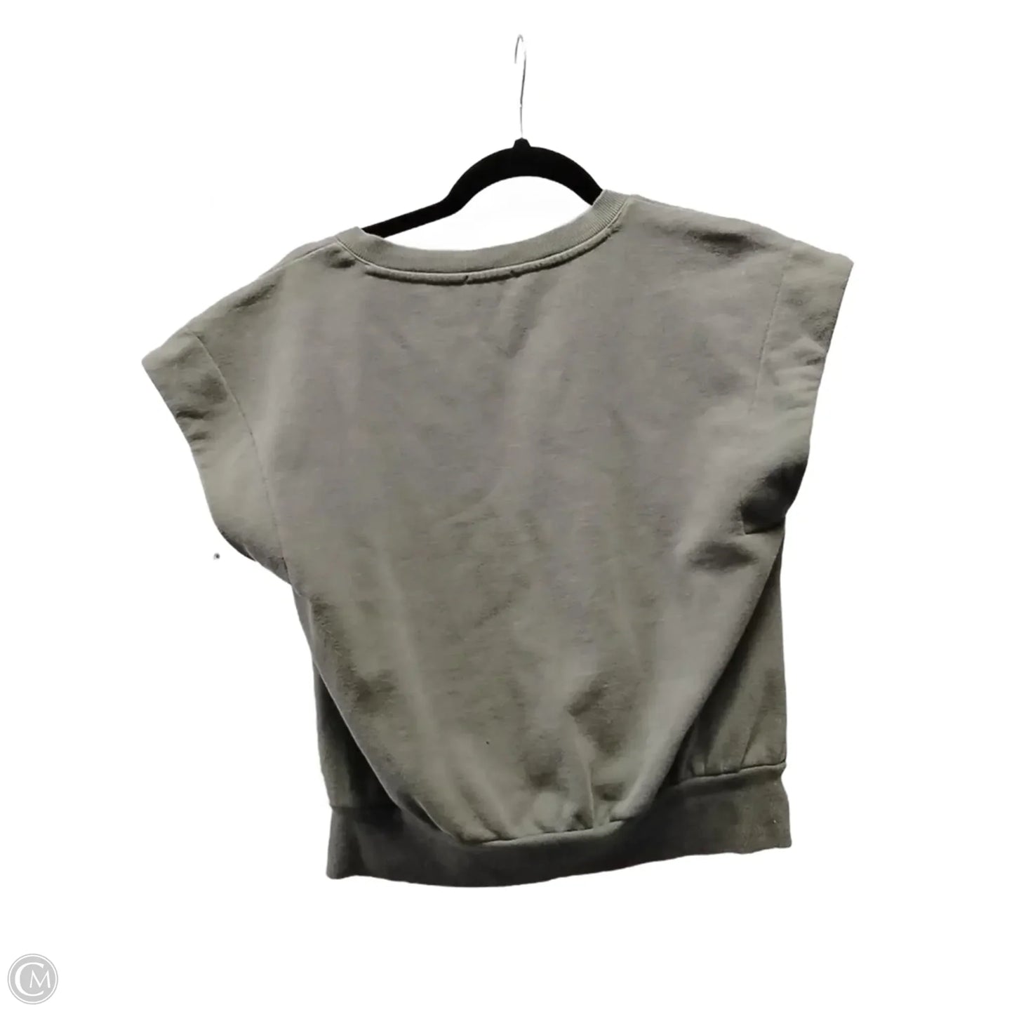 Top Short Sleeve By Evereve In Green, Size: S