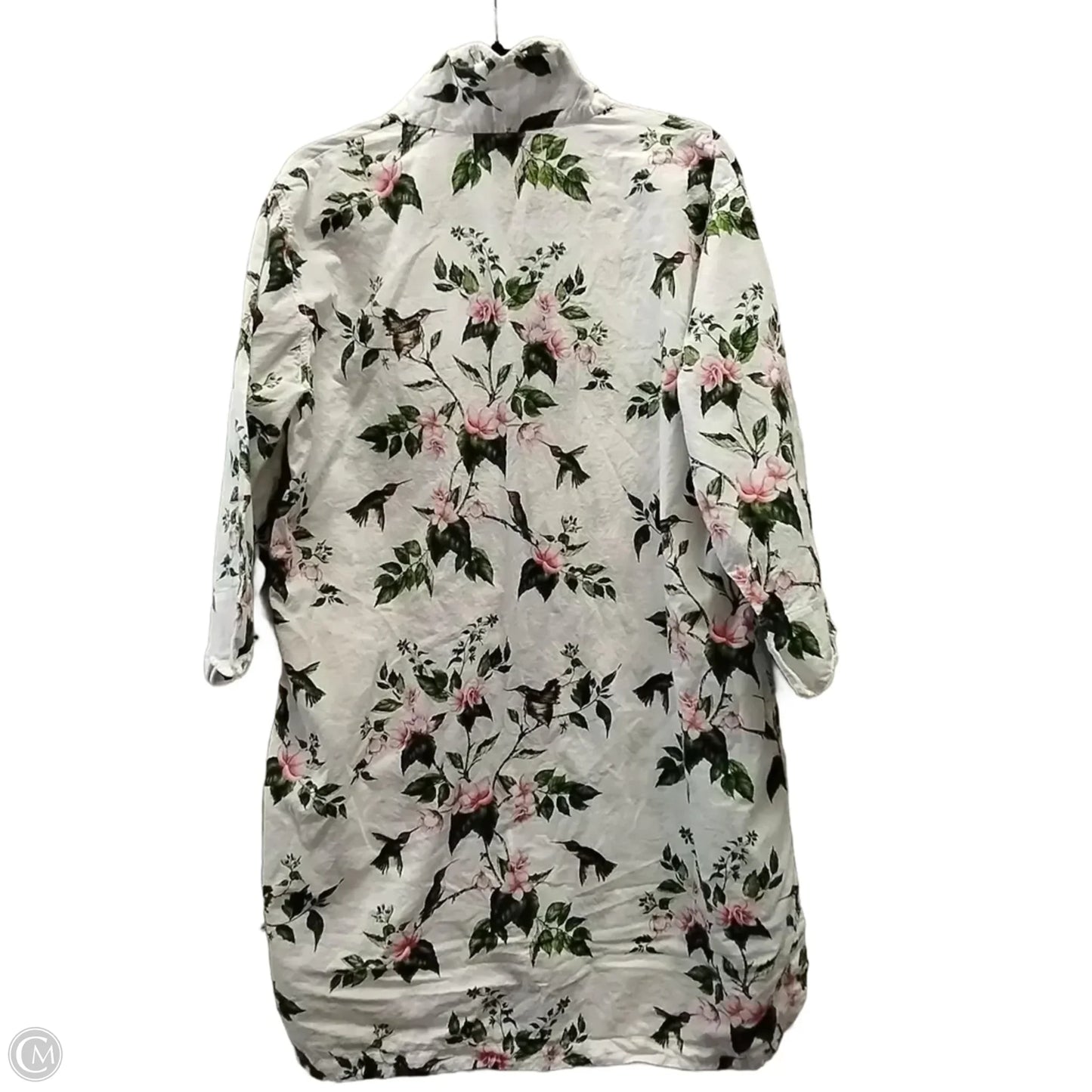 Dress Casual Midi By Clothes Mentor In Floral Print, Size: Xl