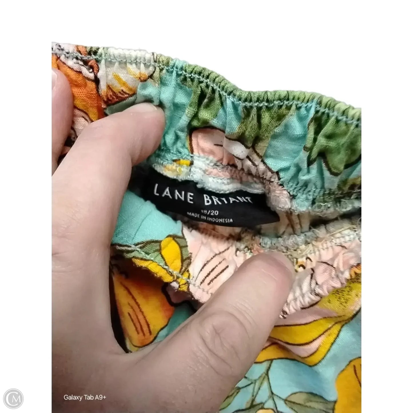 Skirt Maxi By Lane Bryant In Floral Print, Size: 18