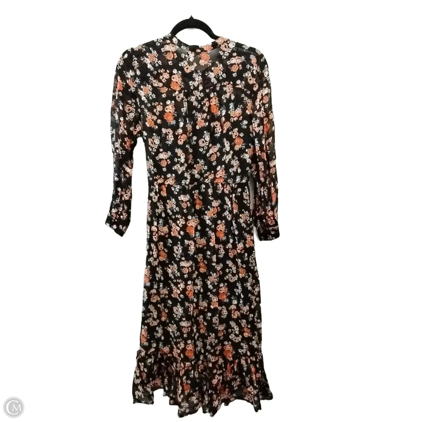 Dress Casual Maxi By Lucky Brand In Floral Print, Size: M