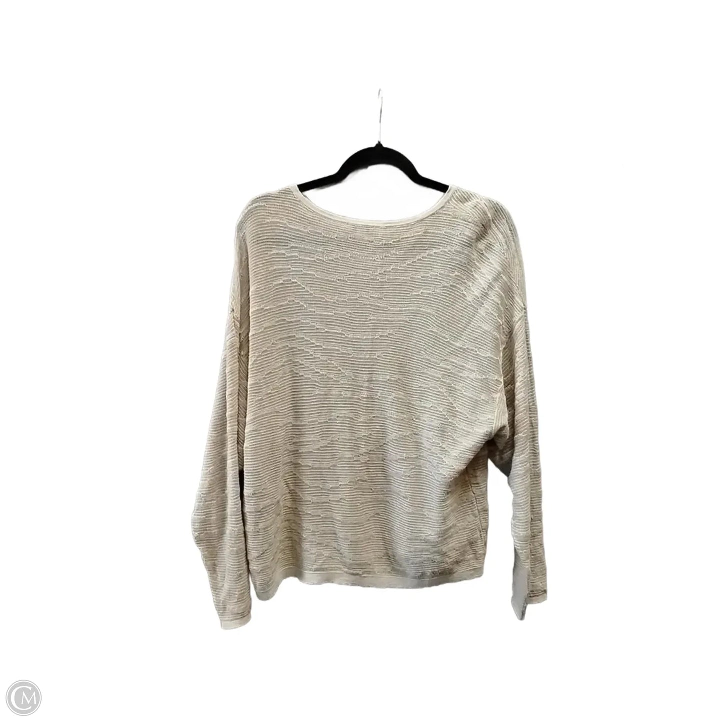 Top Long Sleeve By Pure Jill In Tan, Size: M