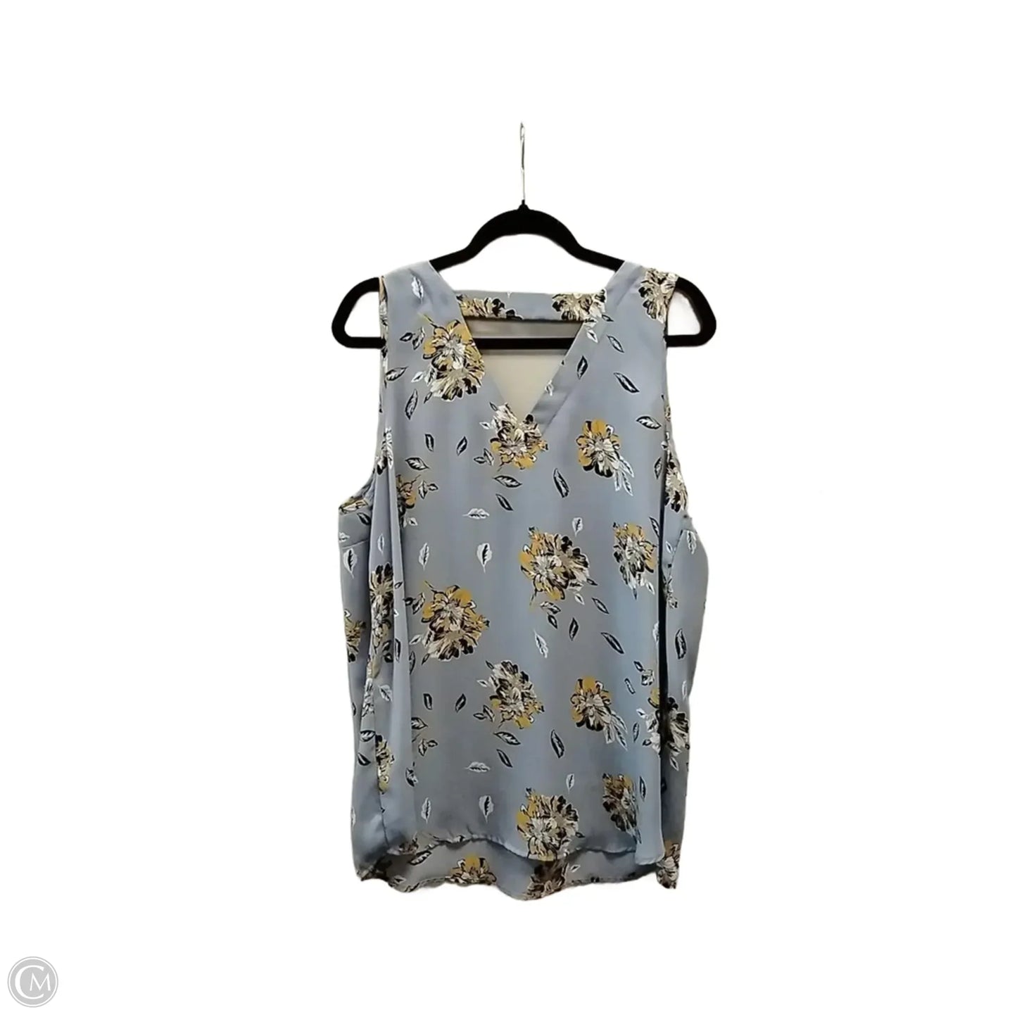 Blouse Sleeveless By Maurices In Floral Print, Size: Xl