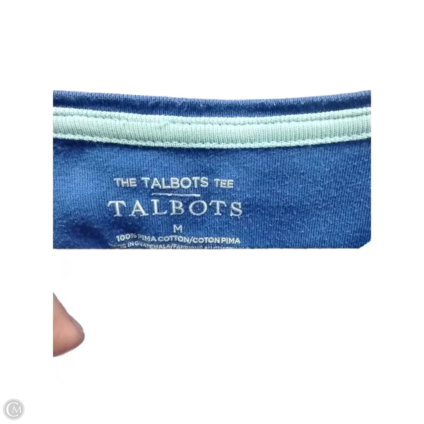Top Sleeveless By Talbots In Blue, Size: M