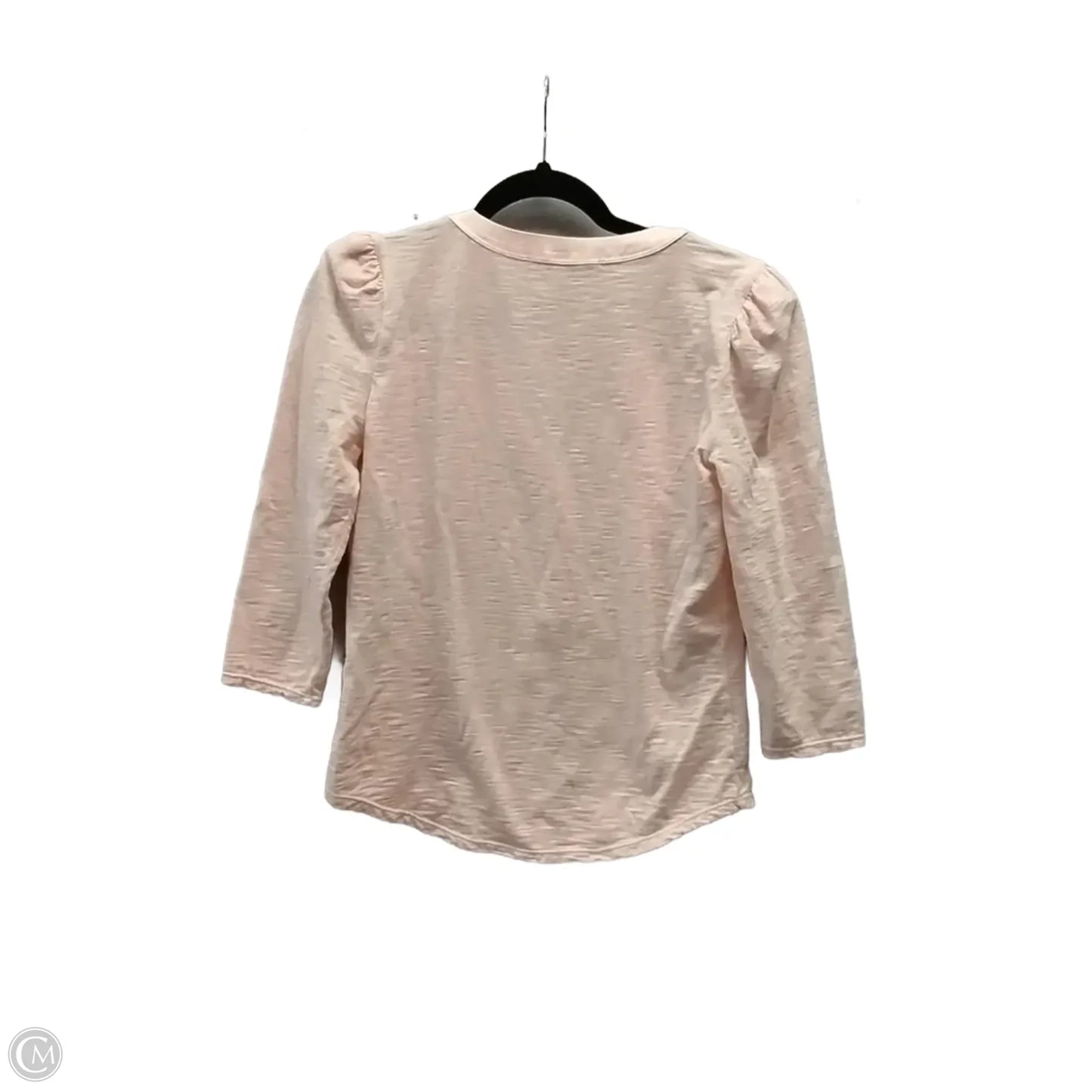 Blouse 3/4 Sleeve By White House Black Market In Pink, Size: Xs