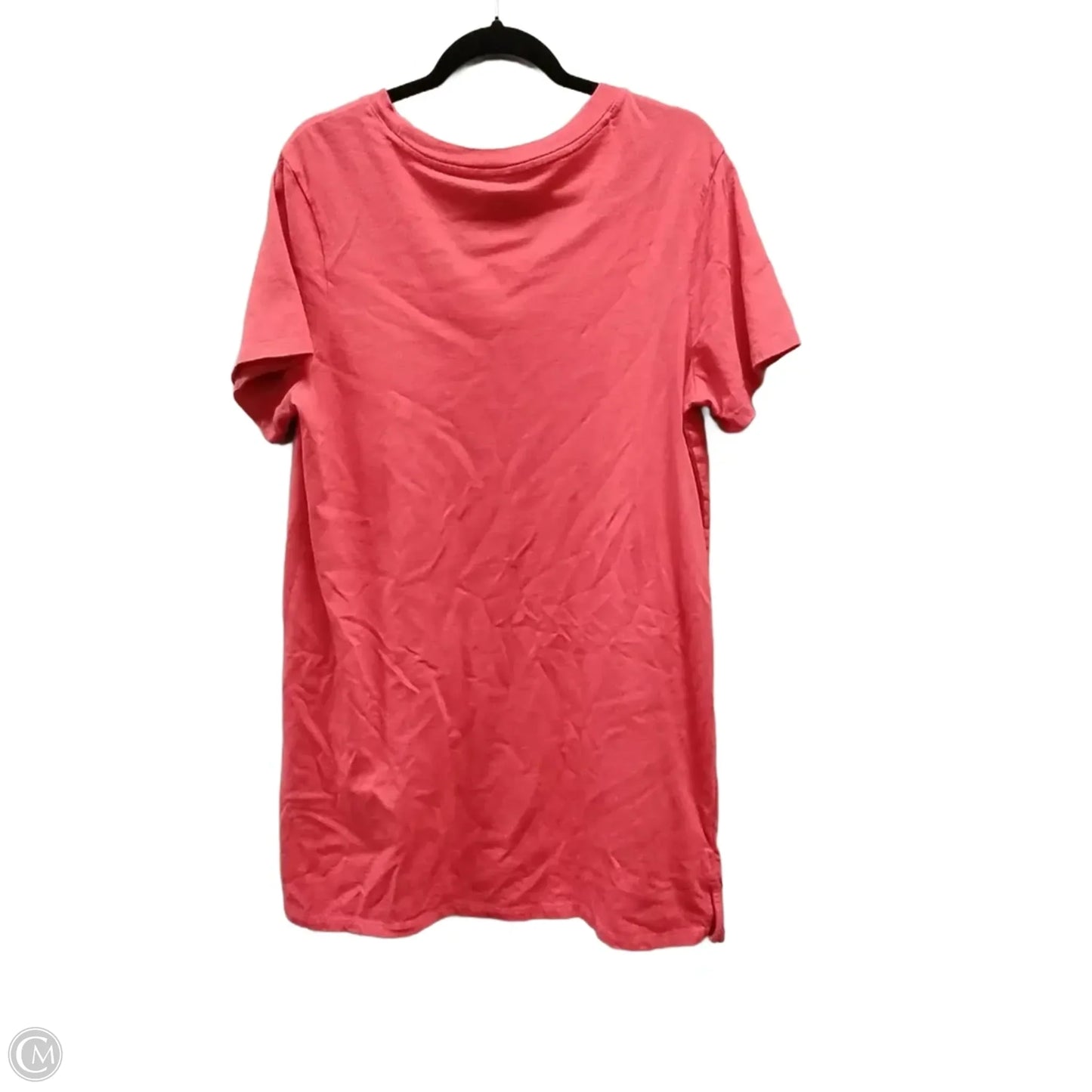 Dress Casual Midi By Old Navy In Red, Size: L