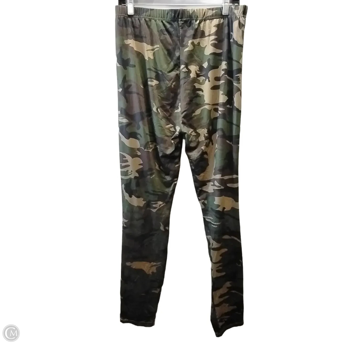Pants Leggings By Miss Sparkling In Camouflage Print, Size: Xxl