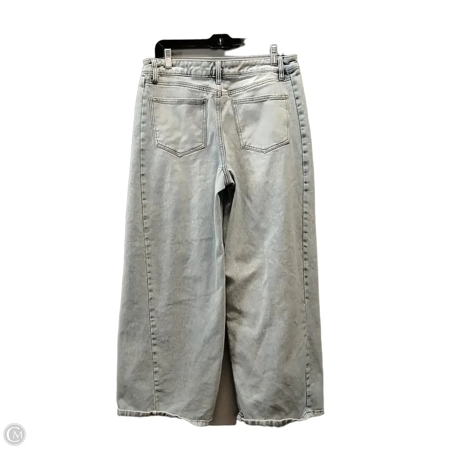 Jeans Wide Leg By Celebrity Pink In Blue Denim, Size: 11