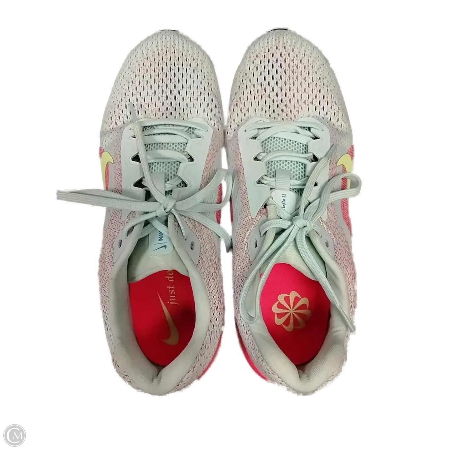 Shoes Athletic By Nike In Blue & Orange, Size: 9