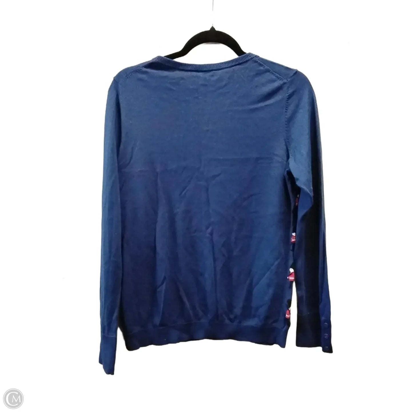Top Long Sleeve By Talbots In Navy, Size: Xs