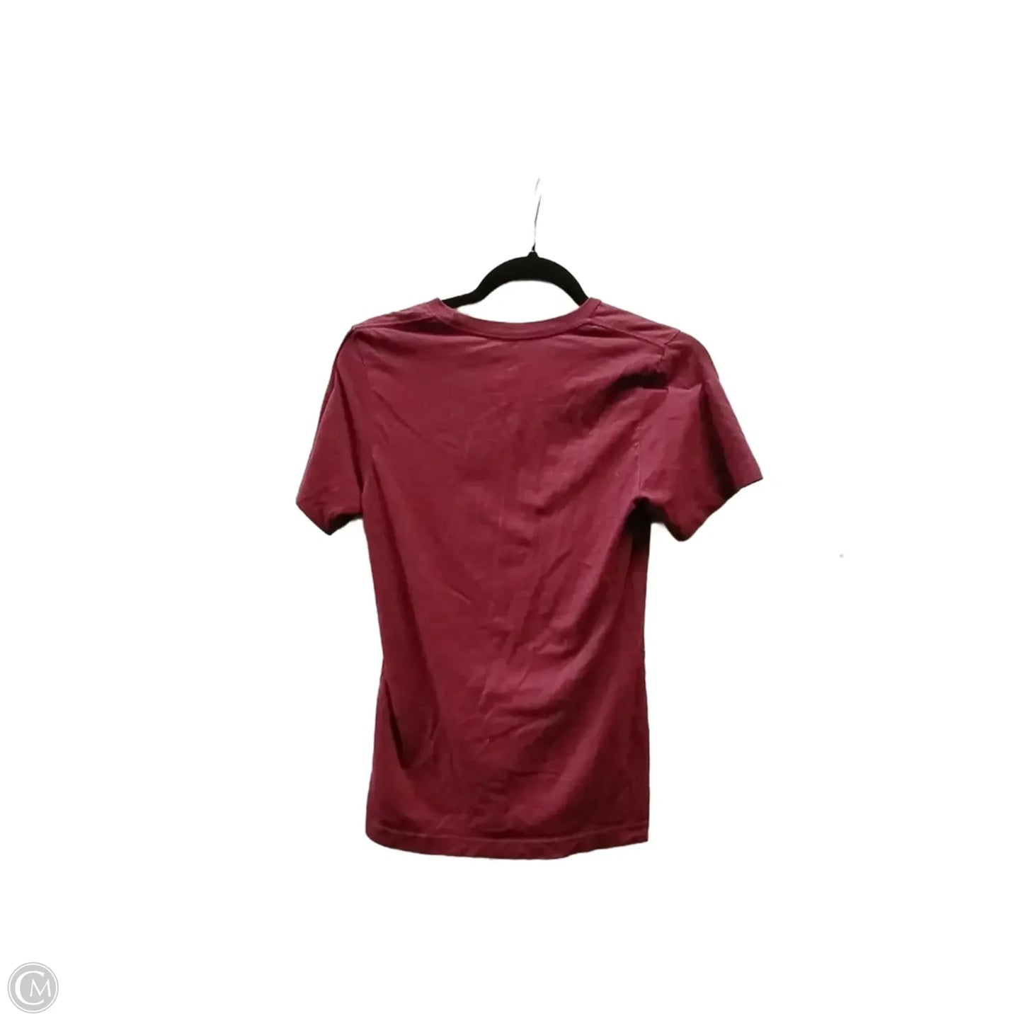 Top Short Sleeve Basic By Canvas In Mauve, Size: S