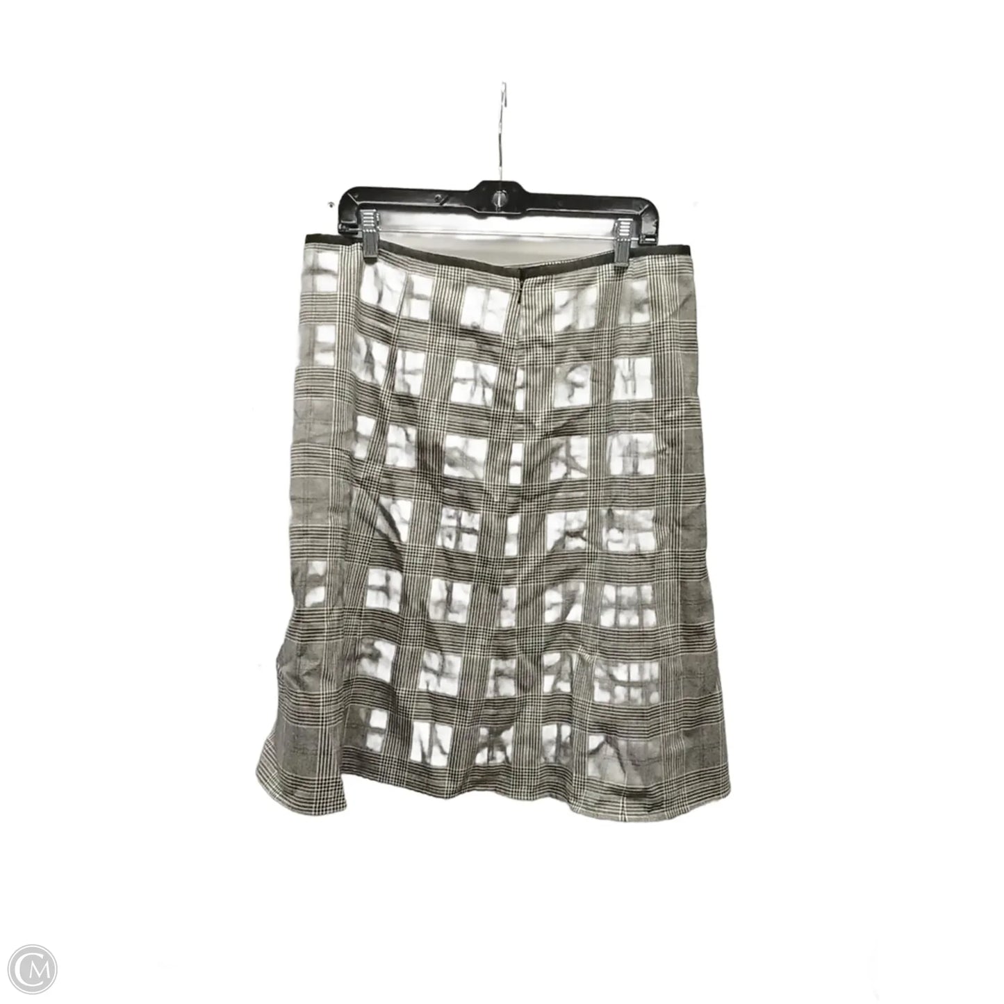 Skirt Midi By Ann Taylor In Tan, Size: L