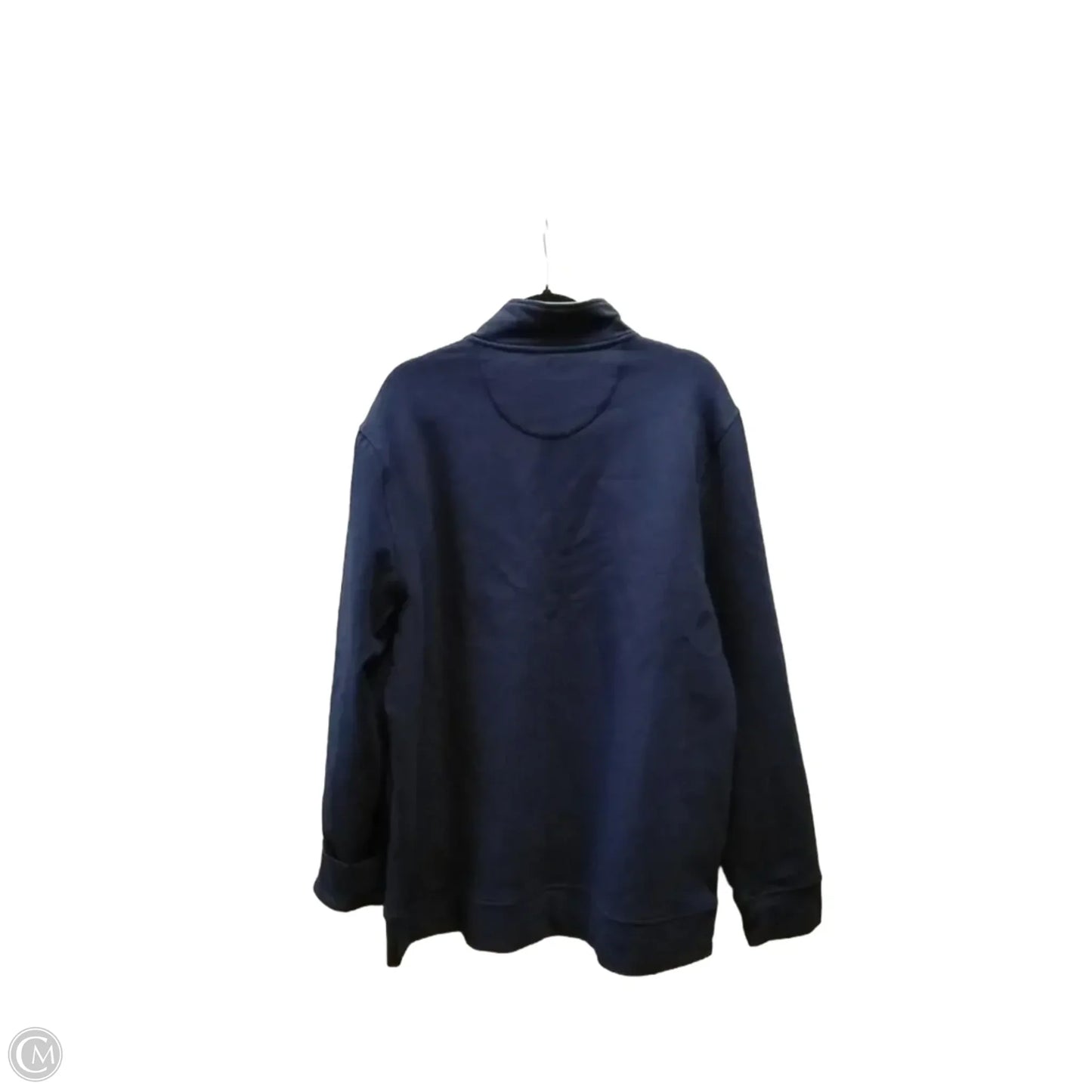 Sweatshirt Collar By Club Room In Blue, Size: Xl